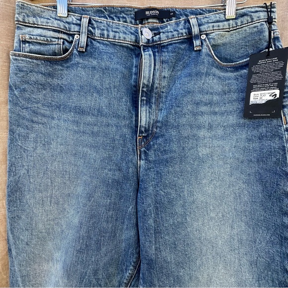 Hudson Jeans Women’s Light Blue Bootcut Denim Distressed High Rise  NWT Sz 33 - Picture 6 of 14